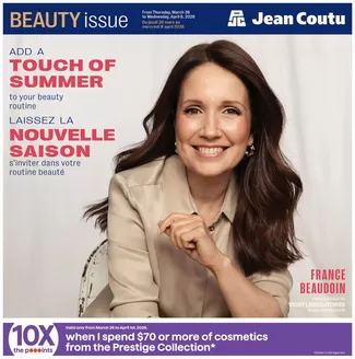 Jean Coutu catalogue | Top deals and discounts | 2026-03-26T00:00:00.000Z - 2026-04-08T00:00:00.000Z