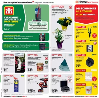 Home Hardware catalogue in Campbell River | Home Hardware weekly flyer | 2026-03-26T00:00:00.000Z - 2026-04-08T00:00:00.000Z