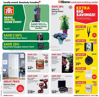 Home Hardware catalogue in Campbell River | Great offer for all customers | 2026-03-26T00:00:00.000Z - 2026-04-08T00:00:00.000Z