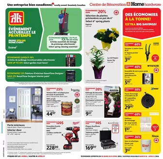 Home Hardware catalogue in Campbell River | Our best deals for you | 2026-03-26T00:00:00.000Z - 2026-04-08T00:00:00.000Z