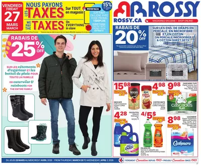 Rossy catalogue in Scarborough | Weekly Ad | 2026-03-26T00:00:00.000Z - 2026-04-01T00:00:00.000Z