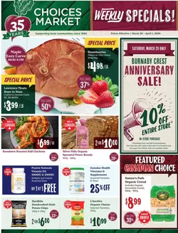 Choices Market catalogue in Walnut Grove | Weekly specials | 2026-03-26T00:00:00.000Z - 2026-04-01T00:00:00.000Z