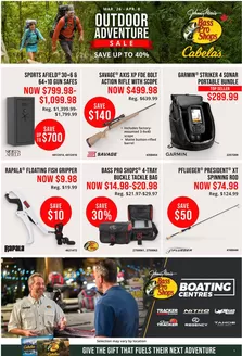 Cabela's catalogue in Sault Ste. Marie | Save up to 40 %  | 2026-03-26T00:00:00.000Z - 2026-04-19T00:00:00.000Z