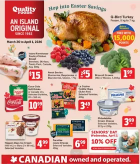 Quality Foods catalogue in Ottawa | Hop into Easters savings | 2026-03-26T00:00:00.000Z - 2026-04-01T00:00:00.000Z