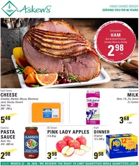Askews Foods catalogue in Ottawa | Weekly flyer | 2026-03-26T00:00:00.000Z - 2026-03-28T00:00:00.000Z