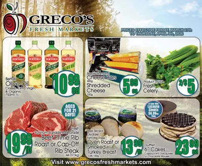 Greco's Fresh Markets catalogue in Brantford | Weekly flyer  | 2026-03-27T00:00:00.000Z - 2026-04-09T00:00:00.000Z