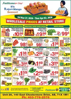 Fruiticana catalogue in Leduc | Discover attractive offers | 2026-03-27T00:00:00.000Z - 2026-04-02T00:00:00.000Z