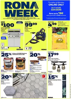 RONA catalogue in Cranbrook BC | RONA Weekly ad | 2026-04-02T00:00:00.000Z - 2026-04-08T00:00:00.000Z