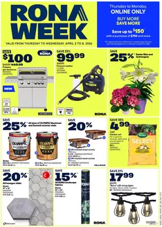 RONA catalogue in Cranbrook BC | Our best bargains | 2026-04-02T00:00:00.000Z - 2026-04-08T00:00:00.000Z