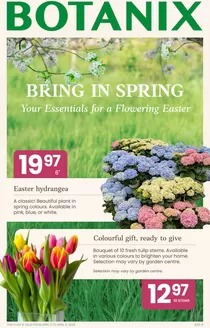 Botanix catalogue in Sudbury | April 2 to 8, 2026 Flyer: Spring Radiance at Botanix | 2026-04-02T00:00:00.000Z - 2026-04-08T00:00:00.000Z