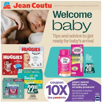Jean Coutu catalogue | Offers for bargain hunters | 2026-04-09T00:00:00.000Z - 2026-04-22T00:00:00.000Z