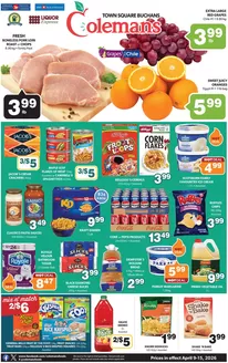 Coleman's catalogue in Quebec | Great offer for bargain hunters | 2026-04-09T00:00:00.000Z - 2026-04-15T00:00:00.000Z