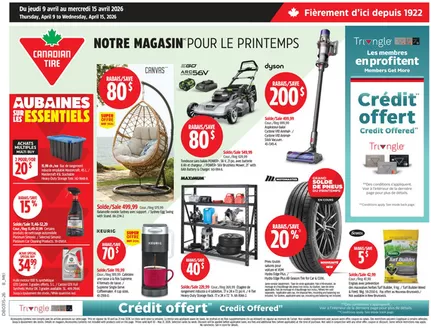 Canadian Tire catalogue in Kitchener | Our best offers for you | 2026-04-09T00:00:00.000Z - 2026-04-15T00:00:00.000Z