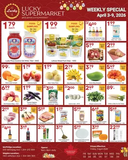 Lucky Supermarket catalogue in Quebec | Shop the lucky way  | 2026-04-07T00:00:00.000Z - 2026-04-09T00:00:00.000Z