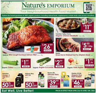 Nature's Emporium catalogue in Quebec | Bi weekly flyer  | 2026-04-07T00:00:00.000Z - 2026-04-15T00:00:00.000Z