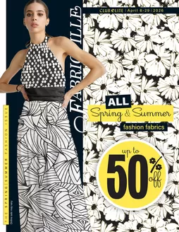 Fabricville catalogue in Moncton | All spring and summer fashion fabric  | 2026-04-09T00:00:00.000Z - 2026-04-29T00:00:00.000Z