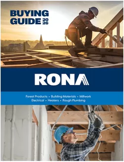 RONA catalogue in La Sarre | Buying guide 2026  | 2026-04-10T00:00:00.000Z - 2026-08-31T00:00:00.000Z
