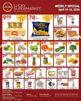 Lucky Supermarket catalogue in Sainte-Thérèse | Weekly specials | 2026-04-14T00:00:00.000Z - 2026-04-16T00:00:00.000Z