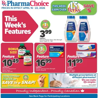 PharmaChoice catalogue in Grenfell | Save now with our deals | 2026-04-16T00:00:00.000Z - 2026-04-22T00:00:00.000Z