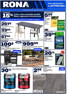 RONA catalogue in Midland | Offers for bargain hunters | 2026-04-16T00:00:00.000Z - 2026-04-22T00:00:00.000Z