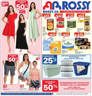 Rossy catalogue in Calgary | Great discounts on selected products | 2026-04-16T00:00:00.000Z - 2026-04-22T00:00:00.000Z