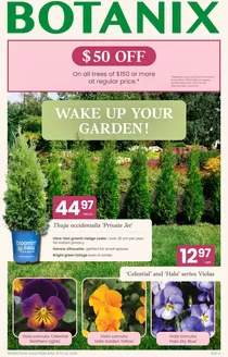 Botanix catalogue | Botanix Flyer | April 16 to 22, 2026 | 2026-04-16T00:00:00.000Z - 2026-04-22T00:00:00.000Z