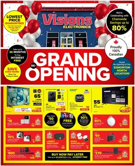 Visions Electronics catalogue in Vancouver | Savings up to 80% | 2026-04-17T00:00:00.000Z - 2026-04-23T00:00:00.000Z