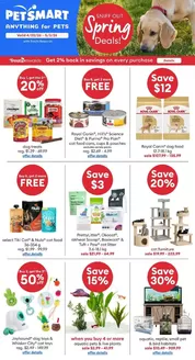 Petsmart catalogue | Exclusive bargains | 2026-04-20T00:00:00.000Z - 2026-05-03T00:00:00.000Z