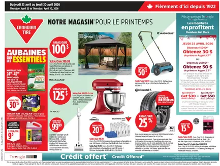 Canadian Tire catalogue | Wide range of offers | 2026-04-23T00:00:00.000Z - 2026-04-30T00:00:00.000Z