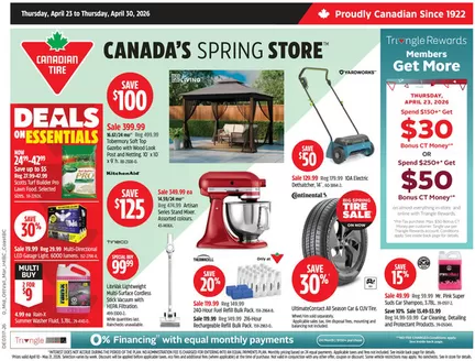 Canadian Tire catalogue in Plympton-Wyoming | New offers to discover | 2026-04-23T00:00:00.000Z - 2026-04-30T00:00:00.000Z