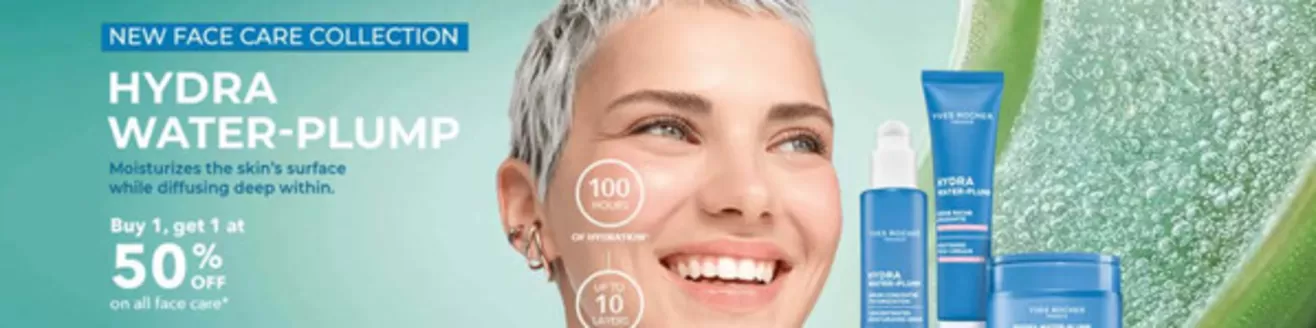 Yves Rocher catalogue | Buy one get one 50 % off  | 2026-04-21T00:00:00.000Z - 2026-05-11T00:00:00.000Z