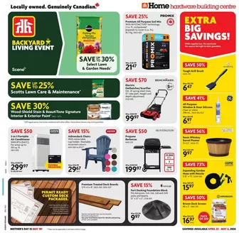 Home Hardware catalogue | Exclusive deals and bargains | 2026-04-23T00:00:00.000Z - 2026-05-06T00:00:00.000Z