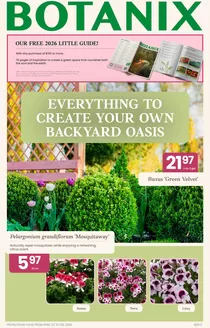 Botanix catalogue | Weekly Flyer | Valid April 23 to 29, 2026 | 2026-04-23T00:00:00.000Z - 2026-04-29T00:00:00.000Z
