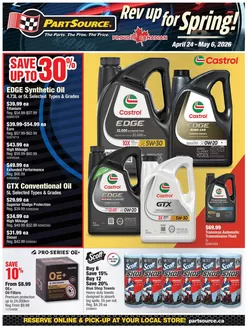 Part Source catalogue | Part Source | 2026-04-24T00:00:00.000Z - 2026-05-06T00:00:00.000Z