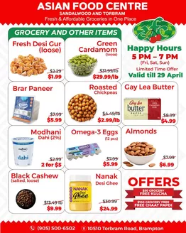 Asian Food Centre catalogue | Weekly flyer  | 2026-04-24T00:00:00.000Z - 2026-04-29T00:00:00.000Z