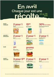 Avril catalogue | En avril Chaque jour est une récolte  | 2026-04-24T00:00:00.000Z - 2026-04-29T00:00:00.000Z