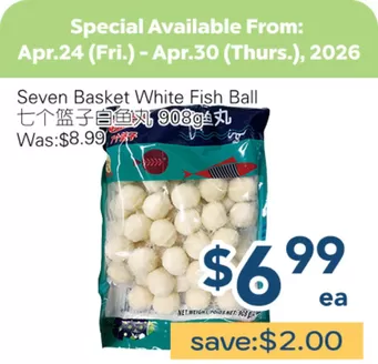 Oceans Fresh Food Market catalogue |  Frozen seafood & snacks sale!  | 2026-04-27T00:00:00.000Z - 2026-04-30T00:00:00.000Z