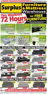 Surplus Furniture catalogue | Lethbridge flyer  | 2026-04-27T00:00:00.000Z - 2026-05-03T00:00:00.000Z