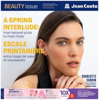 Jean Coutu catalogue | Exclusive deals and bargains | 2026-04-30T00:00:00.000Z - 2026-05-13T00:00:00.000Z