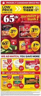 Giant Tiger catalogue in Thompson | Great discounts on selected products | 2026-04-29T00:00:00.000Z - 2026-05-05T00:00:00.000Z