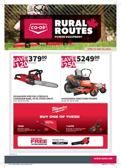 Co-op Agro catalogue | Wide range of offers | 2026-04-30T00:00:00.000Z - 2026-05-20T00:00:00.000Z