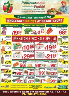 Fruiticana catalogue | Discounts and promotions | 2026-05-01T00:00:00.000Z - 2026-05-07T00:00:00.000Z