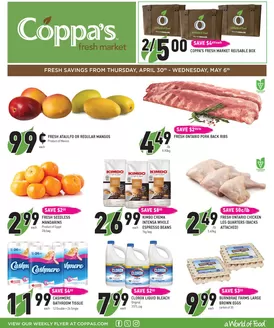 Coppa's catalogue | Weekly Flyer | 2026-05-04T00:00:00.000Z - 2026-05-06T00:00:00.000Z
