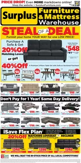 Surplus Furniture catalogue | Steal of the deal | 2026-05-04T00:00:00.000Z - 2026-05-17T00:00:00.000Z
