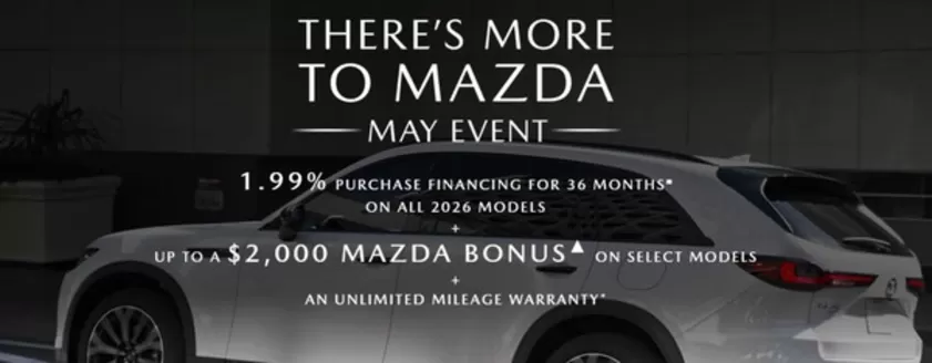 Mazda catalogue | There's more to Mazda may event | 2026-05-06T00:00:00.000Z - 2026-05-24T00:00:00.000Z