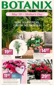 Botanix catalogue in Melville | Botanix Flyer: Celebrate Mom from May 7 to 13, 2026 | 2026-05-07T00:00:00.000Z - 2026-05-13T00:00:00.000Z