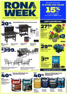 RONA catalogue in Melville | Top offers for smart savers | 2026-05-07T00:00:00.000Z - 2026-05-13T00:00:00.000Z