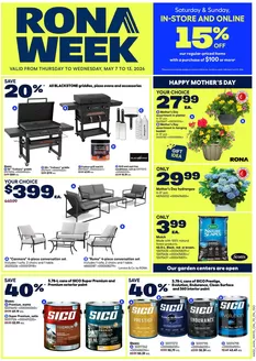 RONA catalogue in Vankleek Hill ON | Our best offers for you | 2026-05-07T00:00:00.000Z - 2026-05-13T00:00:00.000Z