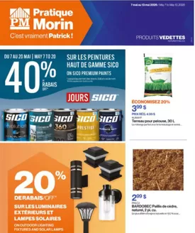 Patrick Morin catalogue | Weekly flyer | 2026-05-08T00:00:00.000Z - 2026-05-13T00:00:00.000Z