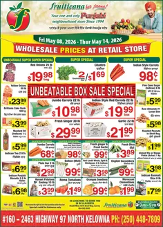 Fruiticana catalogue | Weekly specials | 2026-05-11T00:00:00.000Z - 2026-05-14T00:00:00.000Z